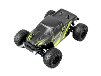 Reely Speedy Sort/grøn Brushed 1:18 RC-modelbil Elektronik Monstertruck Firehjulstræk (4WD) RtR 2,4 GHz inkl. batteri, oplader og senderbatterier