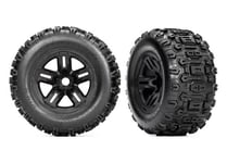 Traxxas Sledgehammer Tires & Wheels 3.8" (2) TRX-9672