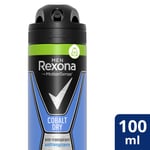 Rexona Déodorant Homme Anti-transpirant Cobalt Dry - Le Spray De 100ml