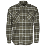 Pinewood Härjedalen Skjorta Herr Moss Green/Hunting Olive 5XL