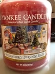 Yankee candle USA Williamsburg 10th anniversary sparkling cinnamon
