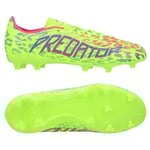 adidas Predator League FG/AG Mystic Victory - Lucid Lemon/Lucid Pink/Blå Barn, storlek 31