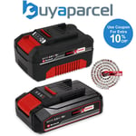 Einhell 4ah + 2.5Ah 18V Battery Power X-Change PXC Rechargeable  - Twin Pack