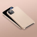 For iPhone 11 Pro Case Spigen La Manon Câlin Easy Leather Grip Cover - Pale Pink