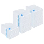 Vakuum Förvaringspåsar, 50-pack, 100x80 cm