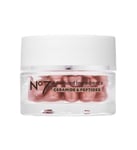 No7 Advanced Ingredients CERAMIDE&PEPTIDES 30 facial Caps 30ml New