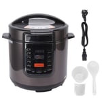 (EU Plug)6L Pressure Cooker 220V Multifunctional Large Capacity Smart Slow UK