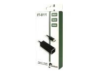Argus IT-811 - Nätverksadapter - USB-C - Gigabit Ethernet - svart