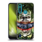 Head Case Designs Officially Licensed Batman Arkham Asylum Joker Key Art Soft Gel Case Compatible With Motorola Moto G8 Power Lite