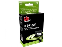 UPrint kompatibelt bläck med L0S70AE, HP 953XL, svart (H-953XLB)