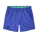 Patagonia Womens Baggies Shorts - 5" (Blå (EDDY BLUE) Small)