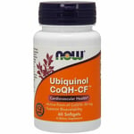Ubiquinol CoQH-CF 60 Gels By Now Foods