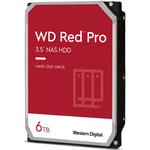 Western Digital Red Pro 6TB SATA 6Gb/s 128MB Cache Internal 8.9cm 3,5" 24x7 7200rpm