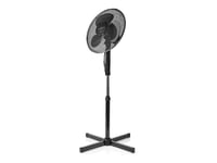 Nedis - Fläkt - Golvstående - 40 Cm - Cee 7/16 - Svart