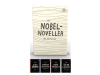 Presentask med fyra Nobelromaner | Selma Lagerlöf, Luigi Pirandello, Ernest Hemingway, Alice Munro | Språk: Danska
