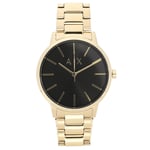 Set med klocka och armband Armani Exchange Cayde Gift Set AX7119 Gold/Gold