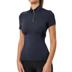 Träningstopp ES UV Protection Short Sleeve Midnight Blue
