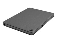 Logitech Combo Touch - Clavier et étui - avec trackpad - rétroéclairé - Apple Smart connector - QWERTY - R.-U. - gris oxford - pour Apple 10.9-inch iPad (10ème génération)