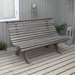 Skånska Möbelhuset Lillesand sittbänk - Grå