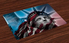 United States Place Mats Set of 4 Liberty Freedom