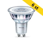 LED Spotlight GU10 | 4000K | 4.6W | 6st [Philips]