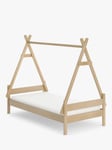 Boori Teepee Single Bedstead, Almond