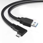 Oculus Link Cable 5m, Nylon braided Usb A to Usb C Cable High Speed Data Transfer & Fast Charging VR Link Cable Compatible for Oculus Quest 2 and Quest 1 to a Gaming PC…