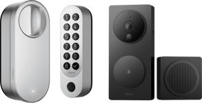 Aqara Paket - Smart lås U200 Silver och Smart videodörrklocka G4