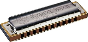 Hohner 1896 Marine Band in C, Chrome