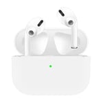 Apple Airpods Pro Charging Case Ultra Tyndt Silikontui - Hvit