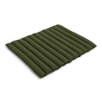 HAY - Soft Quilted Cushion for Palissade Dining Bench - Olive - Grön - Dynor och kuddar