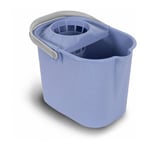 Plasticos Tatay - tatay 1102800 Seau Rectangulaire avec Essoreur Plastique Bleu 37 x 26 x 29 cm
