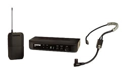 Shure BLX14/SM35 UHF Wireless Microphone System - Perfect for Speakers, Performers, Presentations - 14-Hour Battery Life, 100m Range | Includes SM35 Headset Mic, Single Channel Receiver | K3E Band