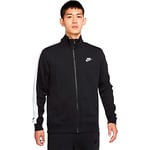Nike DD7010 M NSW CLUB BB TRK JKT Jacket mens black/white/black/white S