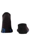 FALKE Unisex Cool Kick Sneaker U SN Breathable Low-Cut Plain 1 Pair Trainer Socks, Black (Black 3000), 4-5