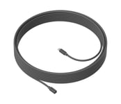 Logitech MeetUp Mic Extension Cable - GRAPHITE -WW-9004 - MEETUP 10M MIC CABLE