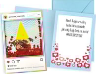 Cuccard B6 Konfetti Födelsedagskort Moppar