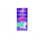 Always Daillies Fresh Scent Individually Wrapped Panty Liners 20 Pads