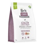 Brit Care Dog Junior Sustainable Large Breed, Chicken