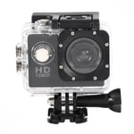 Tbest Waterproof DV Kit Videokamera Mini DV Action Camera Vattentät Utomhus Cykelsport (svart)