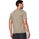 Under Armour Tactical Heat Gear Charged Short Sleeve T-shirt Beige S Man