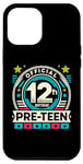 iPhone 12 Pro Max Official Pre-teen 12th Birthday For Kids Girls Boy Funny Case