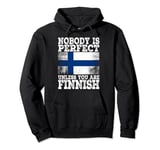 Scandinavian culture and the rich history of Finland Flag Pullover Hoodie
