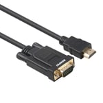 HDMI to VGA, Benfei Gold-Plated HDMI to VGA 3 Meter Cable with Power and Audio Compatible for Computer, Desktop, Laptop, PC, Monitor, Projector, HDTV, Chromebook, Raspberry Pi, Roku, Xbox