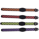 125khz Silicone Waterproof Rfid Wristband Bracelet Tk4100 Id Tag Orange