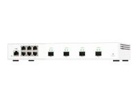 QNAP QSW-M2106-4S - Switch - Styrt - 6 x 2.5GBase-T + 4 x 10Gb Ethernet SFP+ - stasjonær