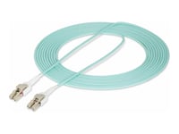 Startech.Com 5M (15Ft) Lc To Lc (Upc) Om4 Switchable Fiber Optic Cable 50/125Μm, 100G Networks, Toolless Polarity Switching, Low Insertion Loss - Lszh Fiber Patch Cord (450Fblclc5sw) - Patch-Kabel - Lc/Upc-Multiläge (Hane) Till Lc/Upc-Multiläge (Han