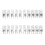 G9 Ugnslampa Hög Temperaturresistent Hållbar Halogenlampa Lampa för Kylskåp Ugnar Fläktar 40W 500 Pin Lampa 220V