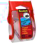 Packtejp Scotch 20mx50mm transparent med hållare 36st