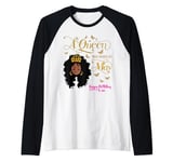 A Queen Was Born in May Happy Birthday To Me Raglan Baseball Tee